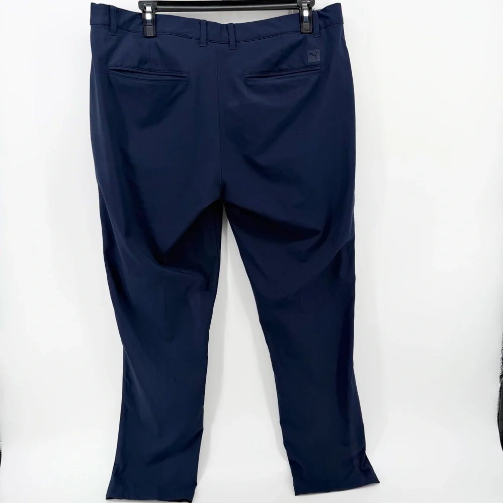 Puma Golf Jackpot Pant 2.0 Navy Blue Men’s Size 40x32 Performance Slacks 599244